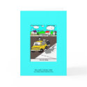 Slug/Snail Cartoon Card "Drive By Salting"
