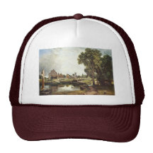 Sluice And Mill In Dedham (Dedham Mill) By John Co Hat