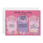 Slumber Birthday Party invitations