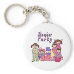 SLUMBER PARTY GIRLS KEYCHAINS