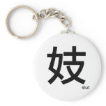 Slut Chain keychains