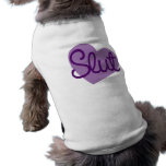 Slut pet clothing