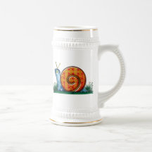 Sly Snail in Garden Grass Coffee Mug