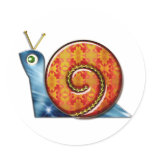 Sly Snail stickers