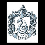 Slytherin Crest Blue posters