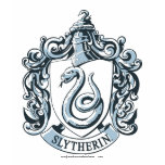 Slytherin Crest Blue T-shirts
