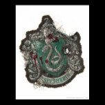 Slytherin Crest - Destroyed posters