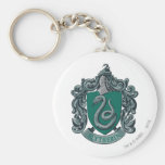 Slytherin Crest Green Keychain