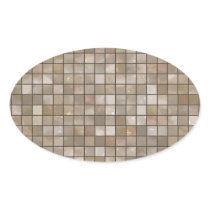 Small Bathroom Floor Tile Background Sticker