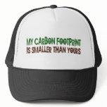 Small Carbon Footprint hats