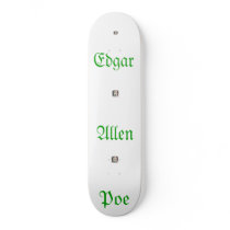 Small Edgar Poe heads Skate Decks