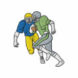 Small Football Players embroidered shirts