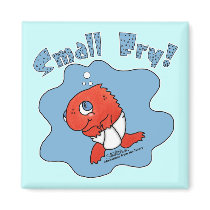 Small Fry Refrigerator Magnet