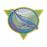 Small Humpback Logo embroidered shirts