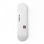 Small logo skate decks