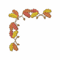 Small Oak Leaf Corner