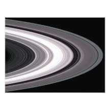 Small Particles in SaturnÃ¯Â¿Â½s Rings Photo Print