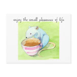 Small Pleasures Postcard