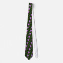 Small purple Flower Tie