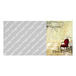 Small Royal Chair with Branches photo cards