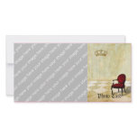 Small Royal Chair with Crown photo cards