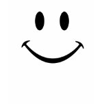 Small Smiley Face Stamp t-shirts