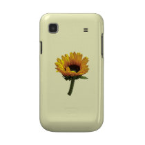 Small Sunflower Samsung Galaxy S Covers