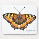 Small Tortoiseshell Butterfly Mousepad