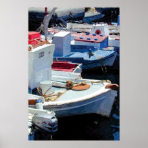 Small Tugboats Poster