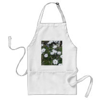 Small White Flower Apron