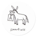 Smart Ass sticker
