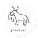 Smart Ass sticker