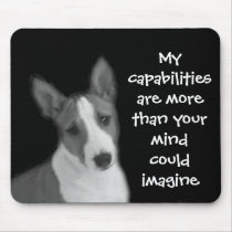 Smart Basenji Mousepad