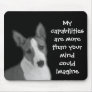 Smart Basenji Mousepad