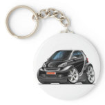 Smart Black Car keychains