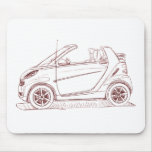 Smart ForTwo Convertible mousepads