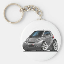 Smart Grey Car Key Chains