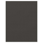 Smart grey flower with wavy petals on rough black flyers