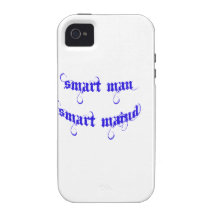Smart man Smart maind iPhone 4 Covers