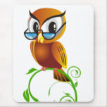 Smart Owl Mouse Pads