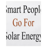 Smart People Go For Solar Energy flyers