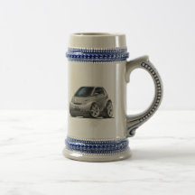 Smart Silver Car Mugs