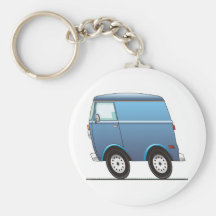 Smart Van Blue Key Chains