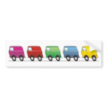 Smart Van Multiple bumper stickers