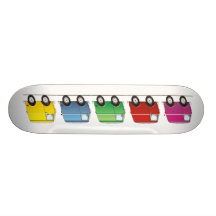 Smart Van Multiple Custom Skateboard