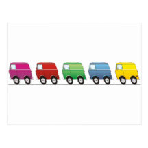 Smart Van Multiple Postcard