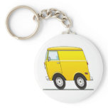 Smart Van Yellow keychains