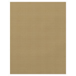 Smart white flower with wavy petals on rough brown flyers