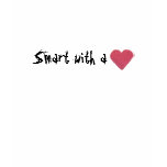 Smart with a Heart t-shirts
