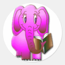 Smarter Elephant Stickers